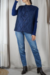Superbe Veste Vintage matelassée - T. 38 à grand 40