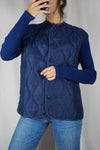 Superbe Veste Vintage matelassée - T. 38 à grand 40