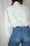 Superbe Chemise VIntage en coton & polyester - T. 38 & 40