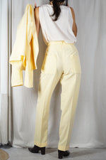 Magnifique Ensemble Tailleur Marguerites upcyclé - Pièce Unique - T. 40