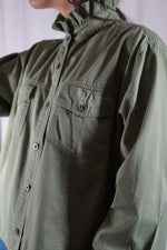 La Chemise Epaisse à Collerette - Coton - Pièce unique faut le voir porté © - T. 36 à 40