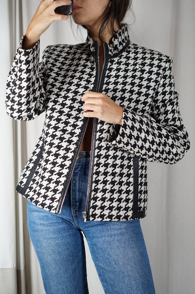 Superbe Veste Vintage en laine vierge - T.38 & petit 40