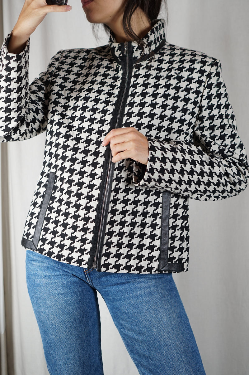 Superbe Veste Vintage en laine vierge - T.38 & petit 40