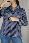 Magnifique Chemise/Veste légère Vintage couturière - Pièce Unique - T. 40 & 42