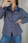 Magnifique Chemise/Veste légère Vintage couturière - Pièce Unique - T. 40 & 42