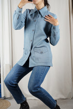 Superbe Veste années 70 - Col pelle à tarte - T. 36 & 38