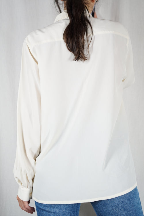 Superbe Chemise Vintage crème - T. 40 & 42
