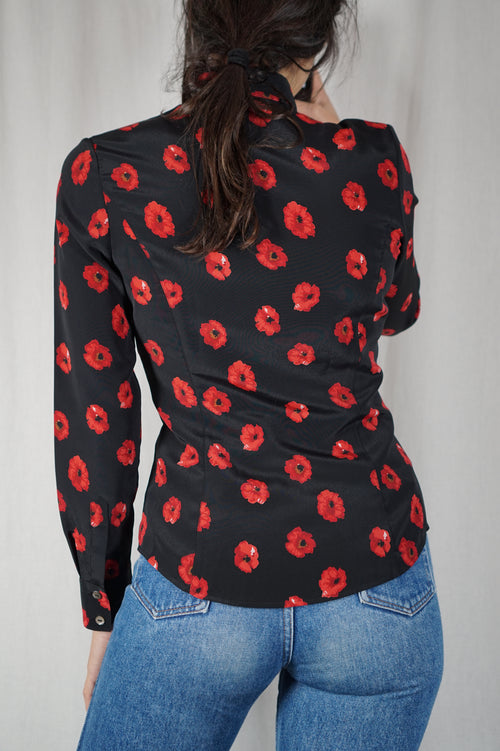 Adorable Chemise Vintage Cacharel fleurie - T. 34