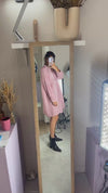 Superbe Robe rayée en coton - T. 40 & 42
