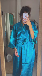 Incroyable Kimono Vietnamien - fait main - 100% Soie - T. 38 à 44