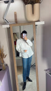 Superbe Chemise Blanche en pur lin - T. 42 à 46/48