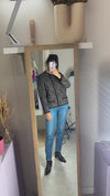 Superbe Veste Vintage finement matelassée - T. 36 & 38