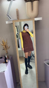 Superbe Robe Vintage en velours côtelé - T. 34 & 36