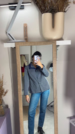 Magnifique Chemise/Veste légère Vintage couturière - Pièce Unique - T. 40 & 42