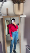 Magnifique Chemise Vintage en pure soie - T. 36/38 à 42