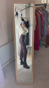 Magnifique Pantalon Caroll imprimé - Taille bien haute - T. 34