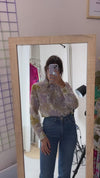 Magnifique Chemise 70's - T. 34 à 38