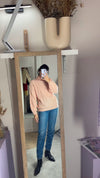 Magnifique Pull Vintage tricoté main - RARE - Laine - T. 36 à 40