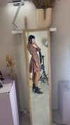 Magnifique Robe Vintage automnale - Rayonne - fabrication canadienne - T. 34 & 36