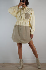 La Robe Chemise Moelleux à l'Amande - Pièce unique faut le voir porté - Coton - T. 36 au 44