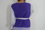 La Maille Purple - Pièce unique faut le voir porté - Pure Laine & Coton - T. 36 à 40