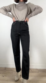 Superbe Pantalon Vintage taille bien haute - T. petit 36